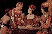 Georges de La Tour The cheat with the ace of diamonds France oil painting artist